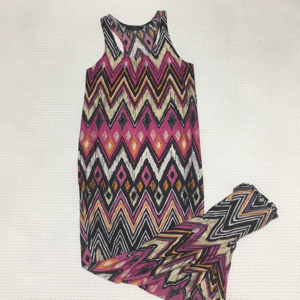 🚨SOLD🚨 Tribal Print Maxi Dress